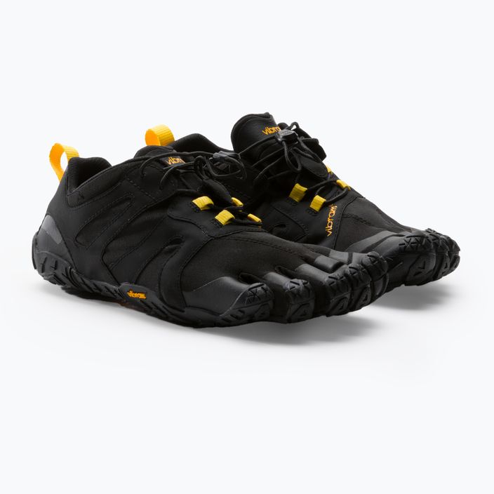 Buty barefoot męskie Vibram FiveFingers V-Trail 2.0 black/yellow 4