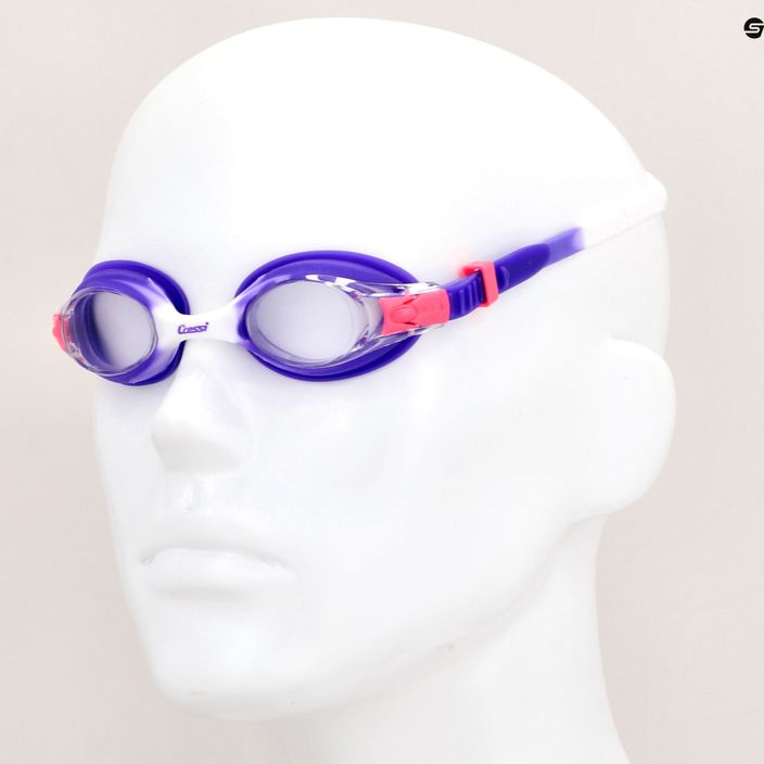 Okulary do pływania dziecięce Cressi Dolphin 2.0 lilac/white 7