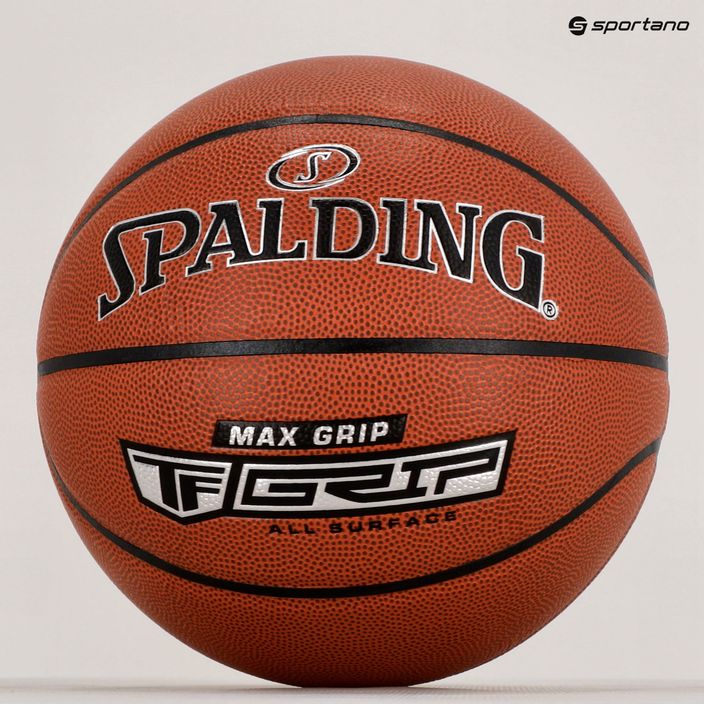 Piłka do koszykówki Spalding Max Grip pomarańczowa rozmiar 7 5