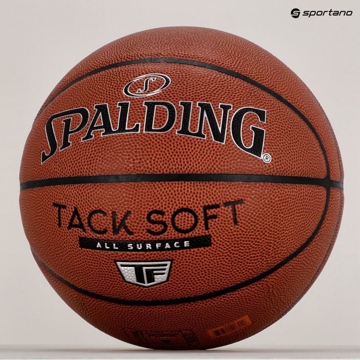 Piłka do koszykówki Spalding Tack Soft pomarańczowa rozmiar 7 5