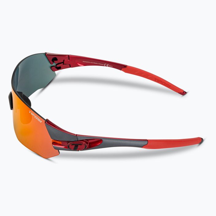 Okulary przeciwsłoneczne Tifosi Tsali gunmetal red/clarion red/ac red/clear 5