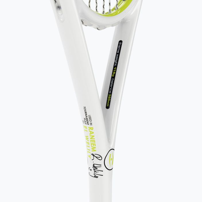 Rakieta do squasha Harrow Vapor 115 Raneem El Welily Signature white/lime 4