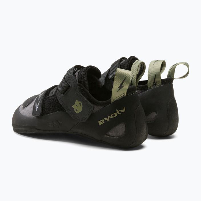 Buty wspinaczkowe męskie Evolv Kronos black/olive 3