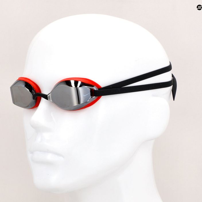 Okulary do pływania Nike Legacy Mirror red/black 8