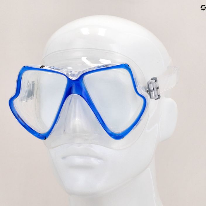 Maska do snorkelingu Mares Wahoo blue/clear 8