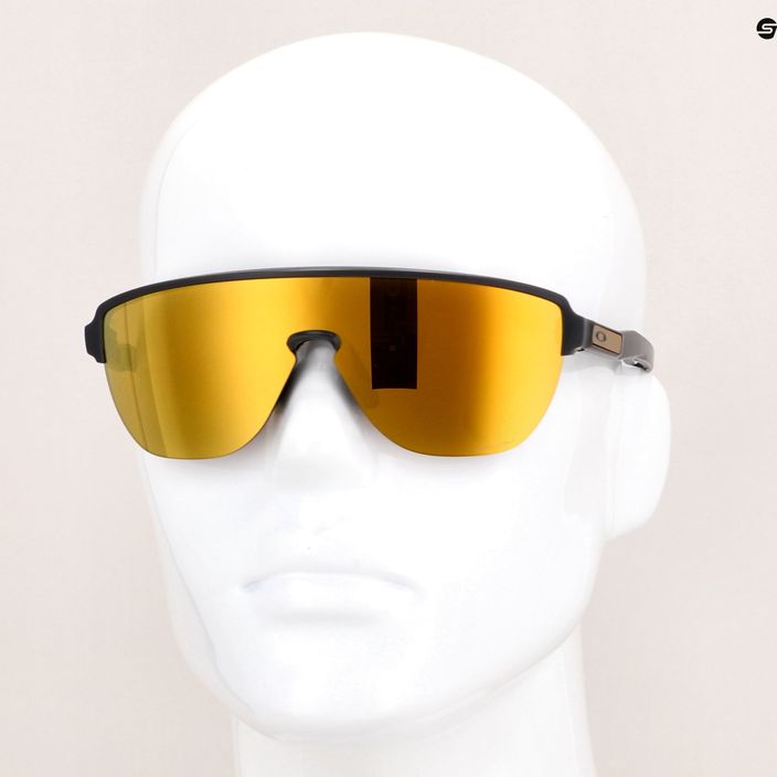 Okulary przeciwsłoneczne Oakley Corridor matte carbon/iridium 14