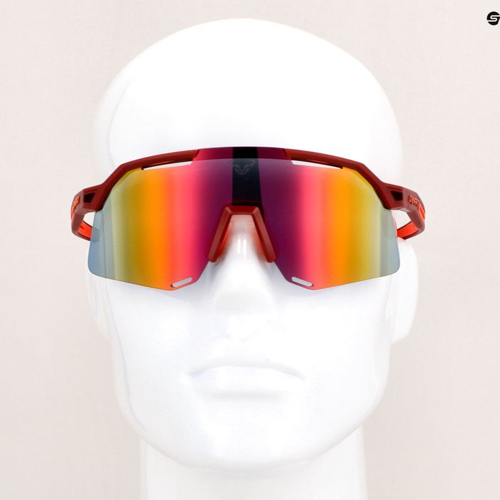 Okulary przeciwsłoneczne DYNAFIT Ultra Evo burgundy/hot coral 7