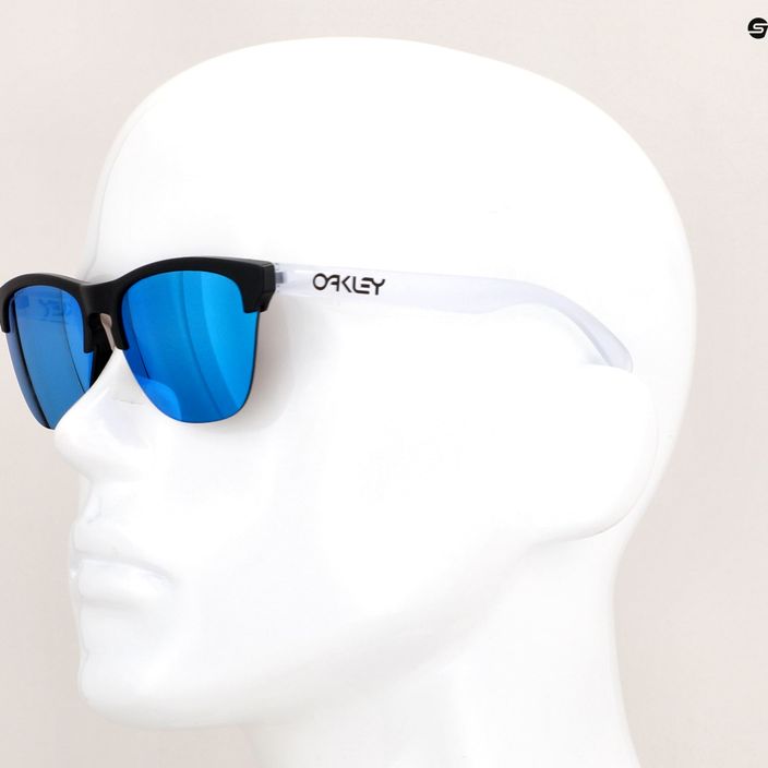Okulary przeciwsłoneczne Oakley Frogskins Lite matte black/prizm sapphire 13