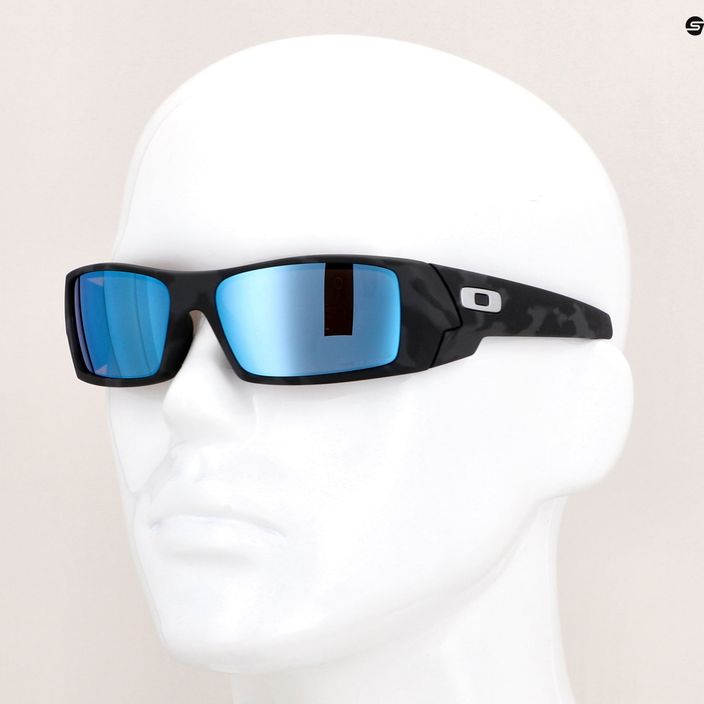 Okulary przeciwsłoneczne Oakley Gascan matte black camo/prizm deep water polarized 14