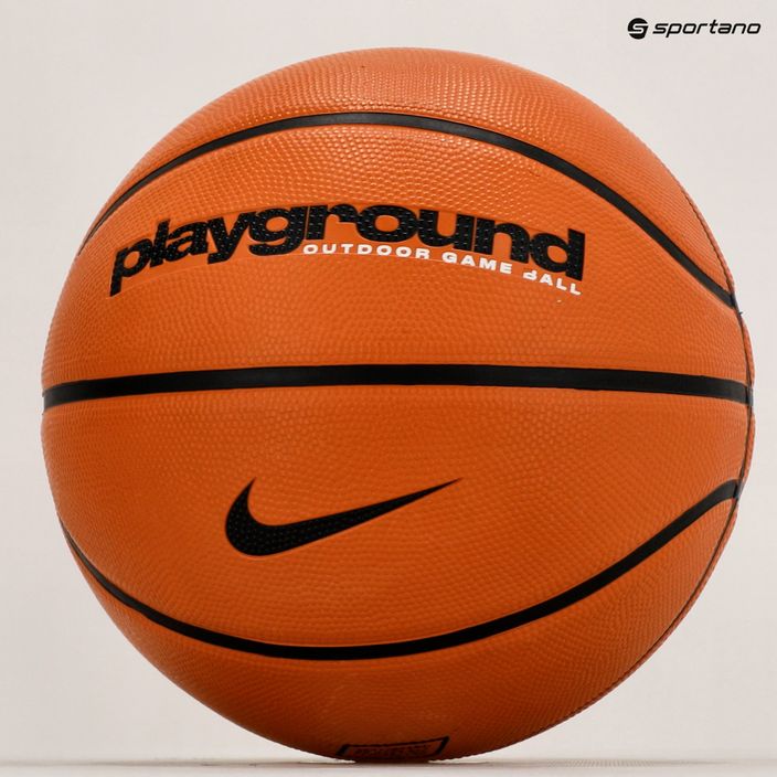 Piłka do koszykówki Nike Everyday Playground 8P Deflated amber/black rozmiar 7 5