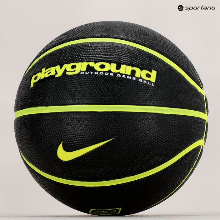Piłka do koszykówki Nike Everyday Playground 8P Deflated black/volt/volt rozmiar 5 6