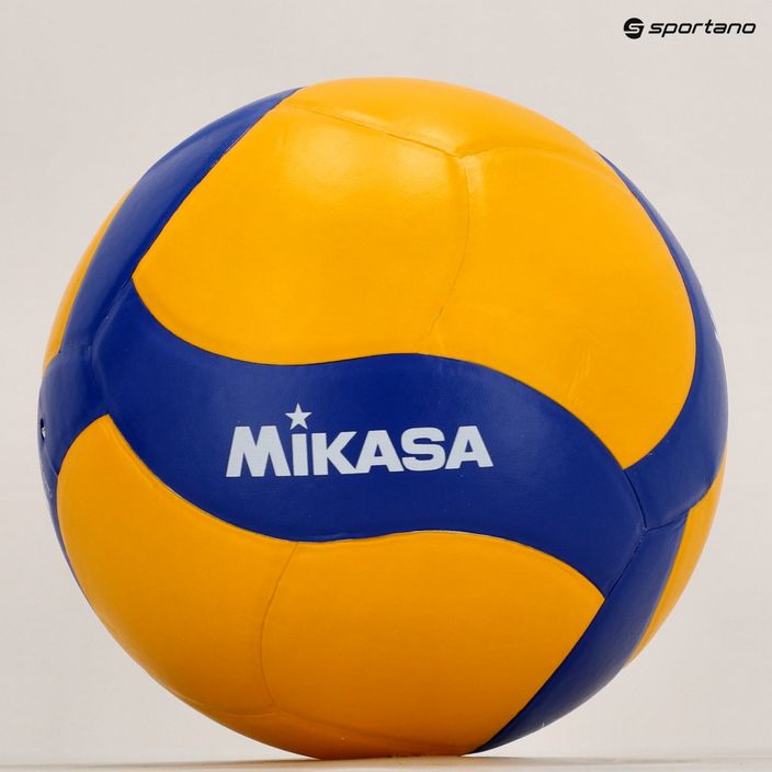 Piłka do siatkówki Mikasa V390W yellow/blue rozmiar 5 6