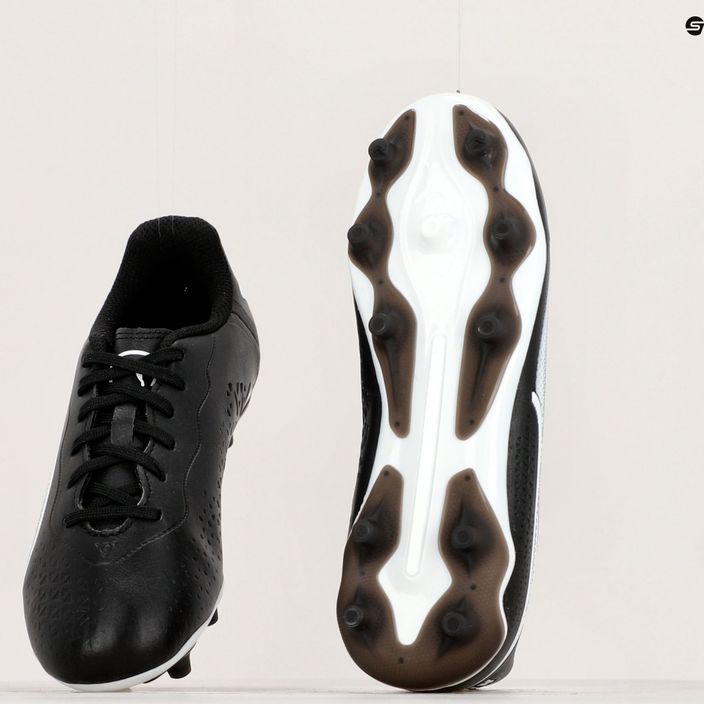 Buty piłkarskie dziecięce PUMA King Match FG/AG puma black/puma white 12