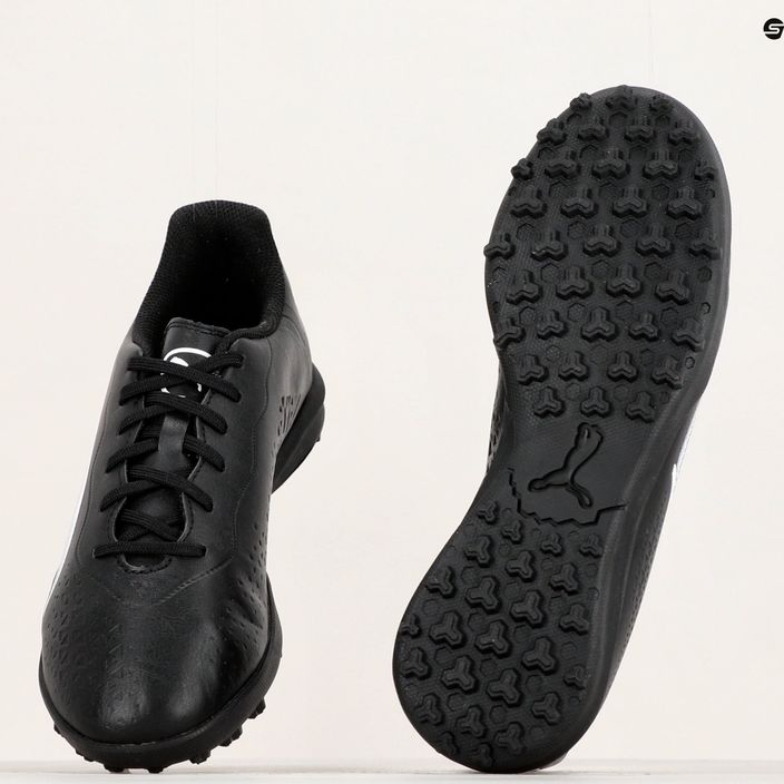 Buty piłkarskie dziecięce PUMA King Match TT puma black/puma white 18