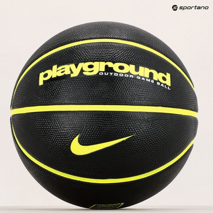 Piłka do koszykówki Nike Everyday Playground 8P Deflated black/volt/volt rozmiar 6 6