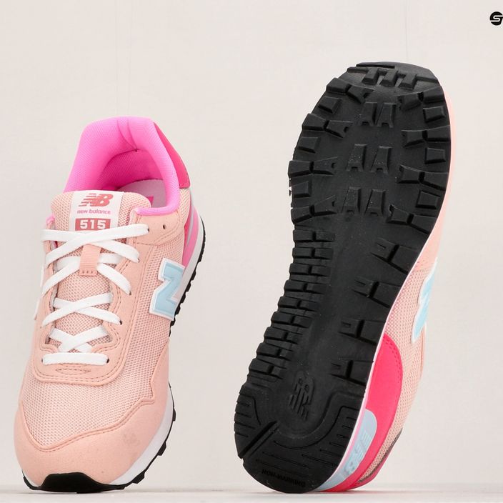 Buty dziecięce New Balance 515 pink 18