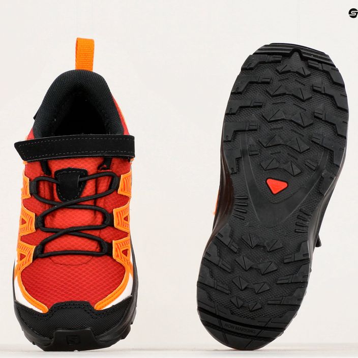 Buty trekkingowe dziecięce Salomon XA Pro V8 CSWP red/black/opeppe 18