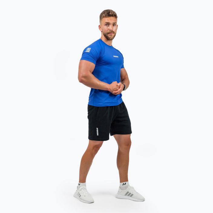 Koszulka treningowa męska NEBBIA Performance blue 4