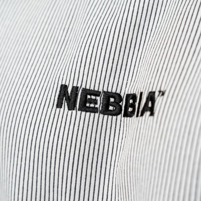 Bluza męska NEBBIA Signature light grey 5