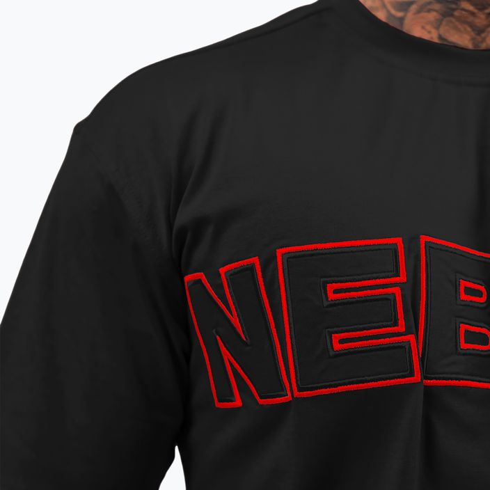 Koszulka męska NEBBIA Legacy black 4