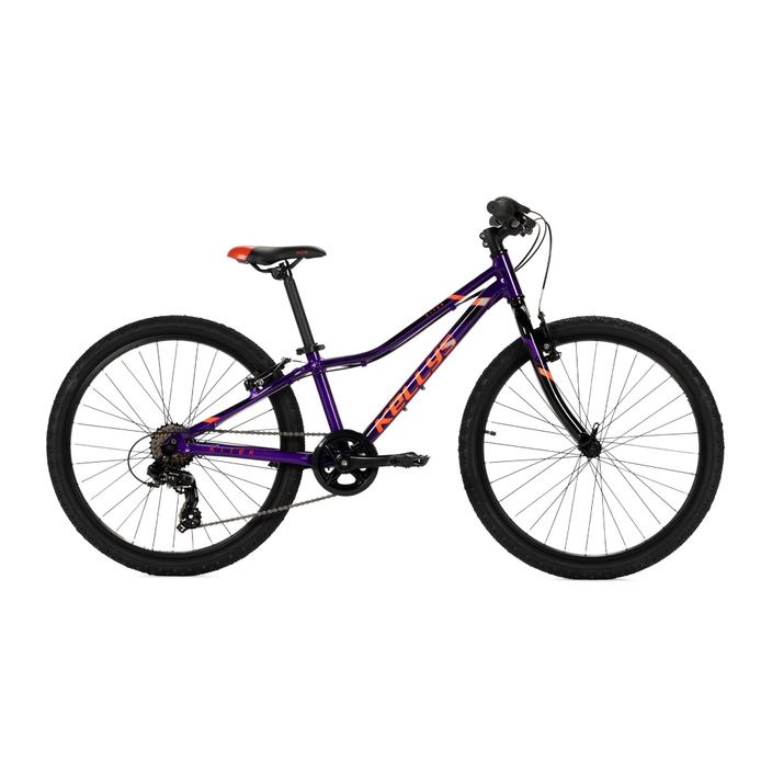 Rower dziecięcy Kellys Kiter 30 24" purple 2