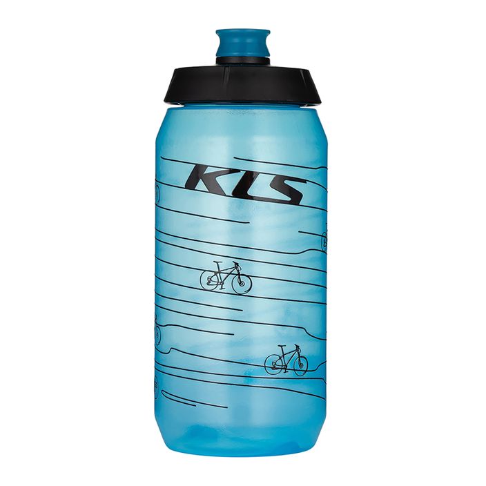 Bidon rowerowy Kellys Kolibri 550 ml transparent blue 2