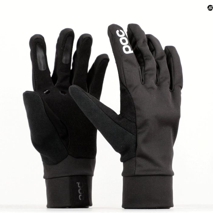 Rękawiczki rowerowe POC Essential Softshell Glove uranium black 7