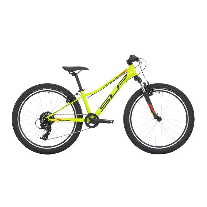 Rower dziecięcy Superior RACER XC 24 matte lime/black/red 2