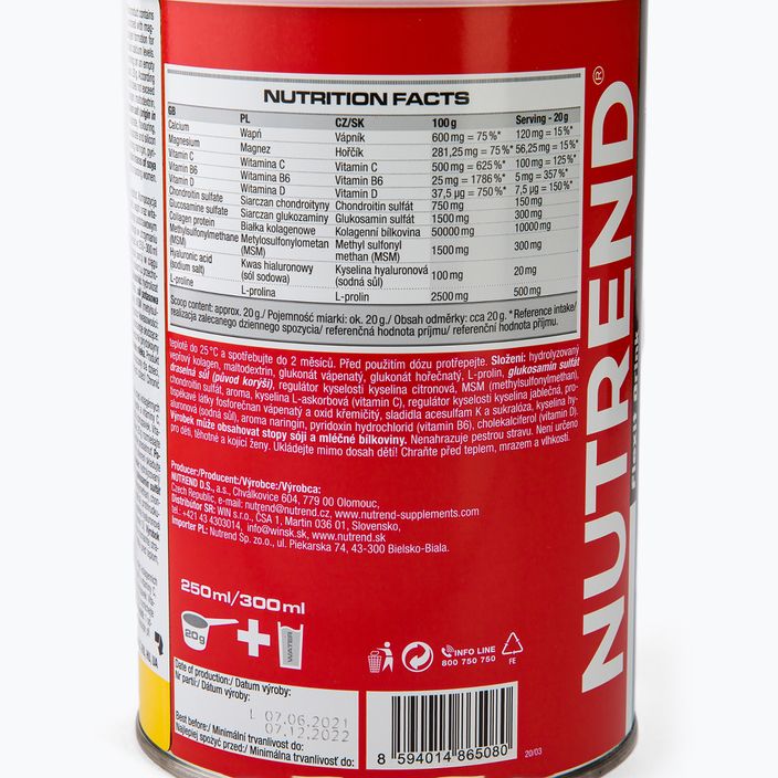 Suplement Nutrend Flexit Drink Grejfrut 400 g 3
