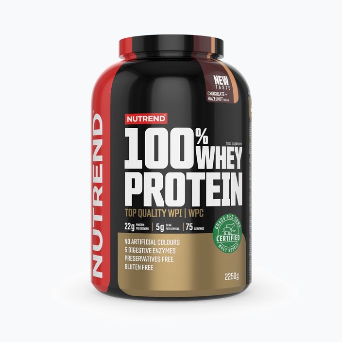 Whey Nutrend 100% Protein Czekolada-Orzech 2250 g