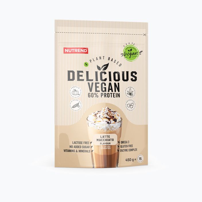 Koktajl proteinowy Nutrend Delicious Vegan Protein Latte Macchiato 450 g