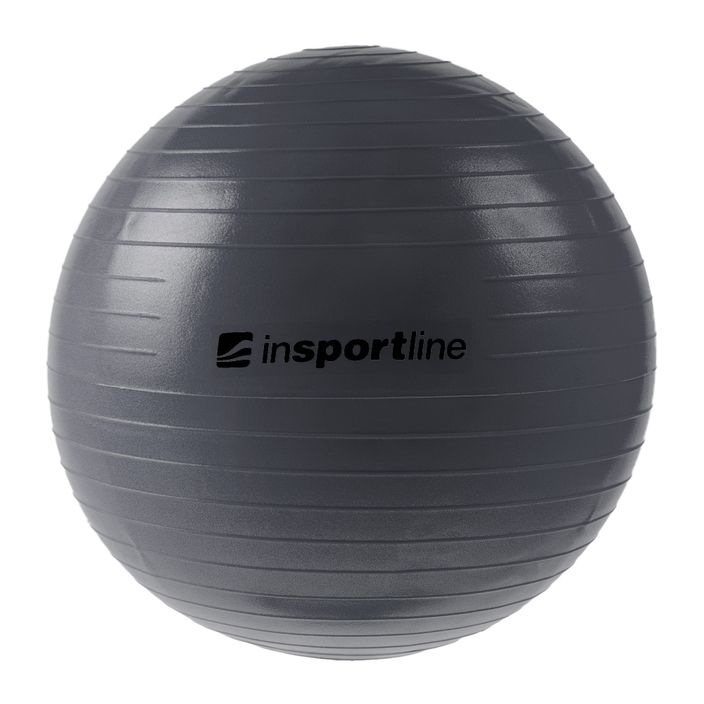 Piłka gimnastyczna inSPORTline 3909 55 cm ciemnoszara 2