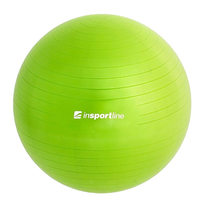 Piłka gimnastyczna inSPORTline 3908 45 cm zielona 2