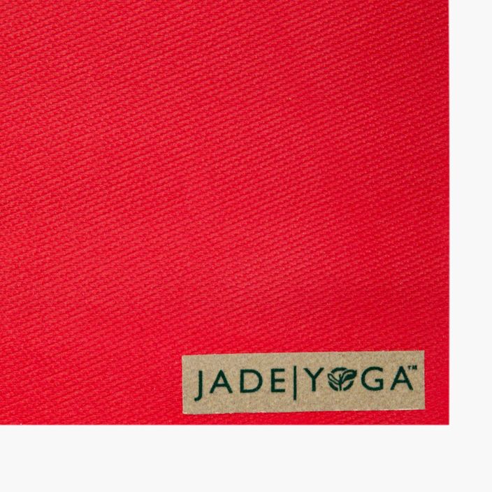 Mata do jogi podróżna JadeYoga Voyager 1/16'' 68'' 1,6 mm czerwona 668FR 3
