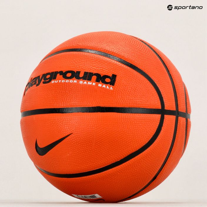 Piłka do koszykówki Nike Everyday Playground 8P Deflated amber/black rozmiar 5 5