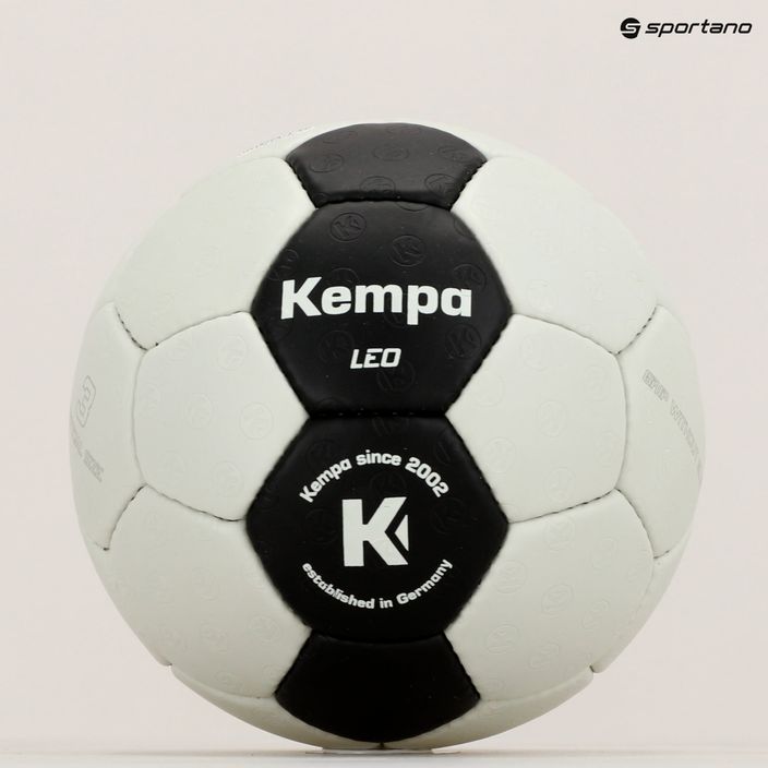 Piłka do piłki ręcznej Kempa Leo Black&White rozmiar 3 6