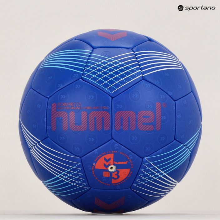 Piłka do piłki ręcznej Hummel Storm Pro 2.0 HB blue/red rozmiar 3 5