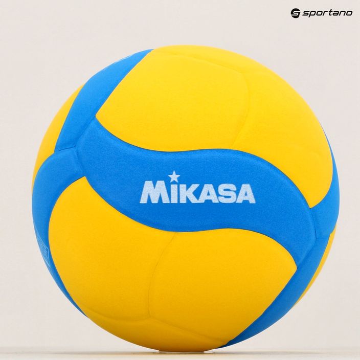 Piłka do siatkówki Mikasa VS220W yellow/blue rozmiar 5 7