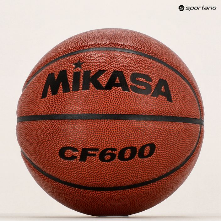 Piłka do koszykówki Mikasa CF 600 orange rozmiar 6 5