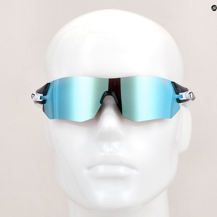 Okulary przeciwsłoneczne Tifosi Tsali crystal smoke/white/clarion blue/ac red/clear 11