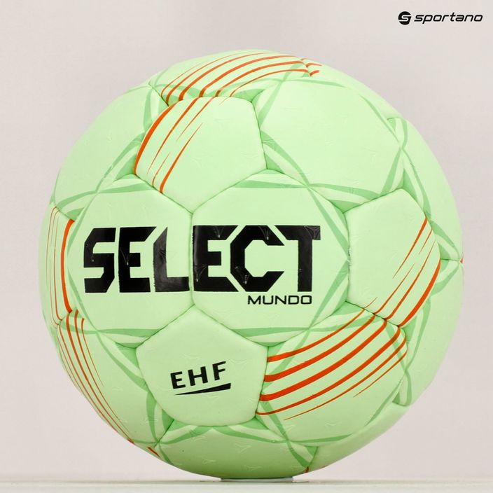 Piłka do piłki ręcznej SELECT Mundo EHF V22 green rozmiar 3 7