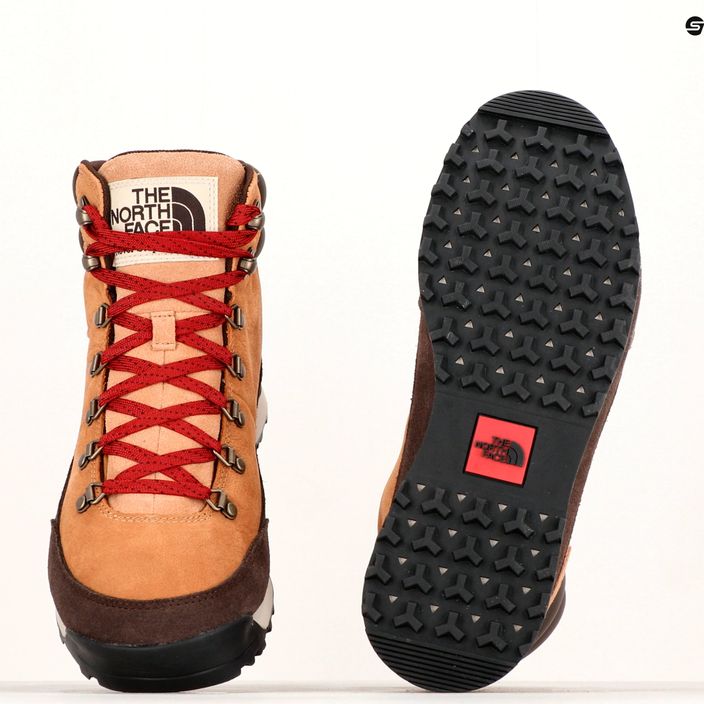 Buty trekkingowe męskie The North Face Back To Berkeley IV Leather WP almond butter/demitasse brown 18