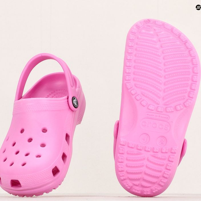 Klapki dziecięce Crocs Classic Clog Kids taffy pink 13