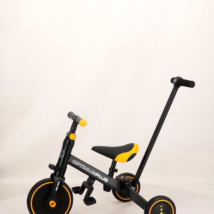 Rowerek biegowy trójkołowy Milly Mally 4w1 Optimus Plus black 16