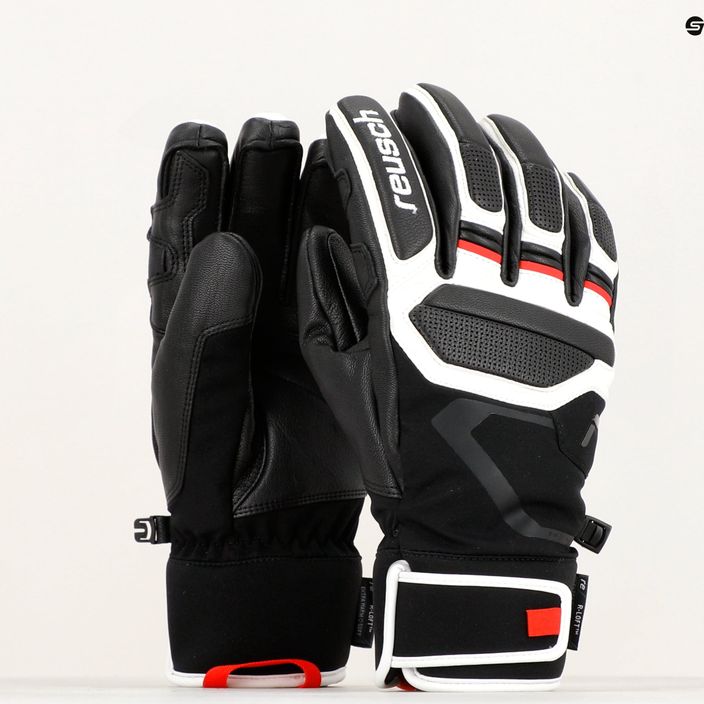Rękawice narciarskie Reusch Pro Rc black/white/fire red 11