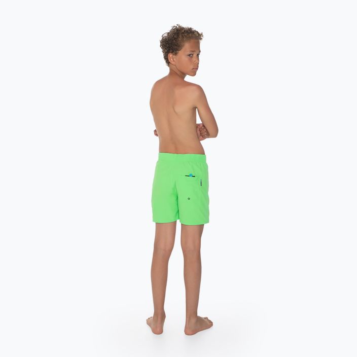Szorty kąpielowe dziecięce Protest Culture neon green 6