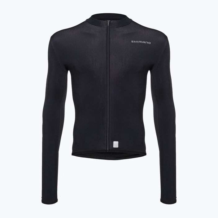 Bluza rowerowa męska Shimano Vertex Thermal Jersey black