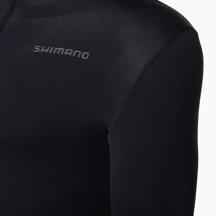Bluza rowerowa męska Shimano Vertex Thermal Jersey black 3