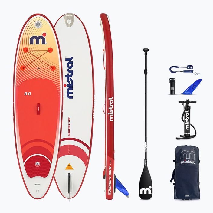 Deska SUP Mistral Sunbusrt Air 9'0 red 13