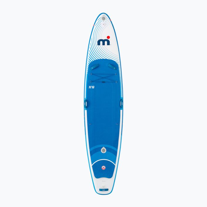 Deska SUP Mistral Sunburst Double Club 11'6" white/blue 2